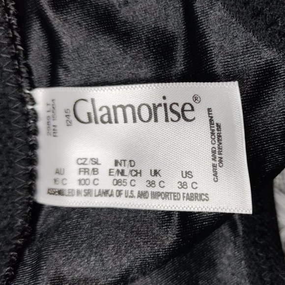 Glamorise Women's Plus Size Wonderwire Front-Closure Bra Underwire #1245 - Picture 6 of 6